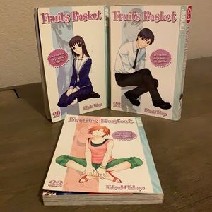 Fruits Basket Manga Volumes 20, 22, & 23